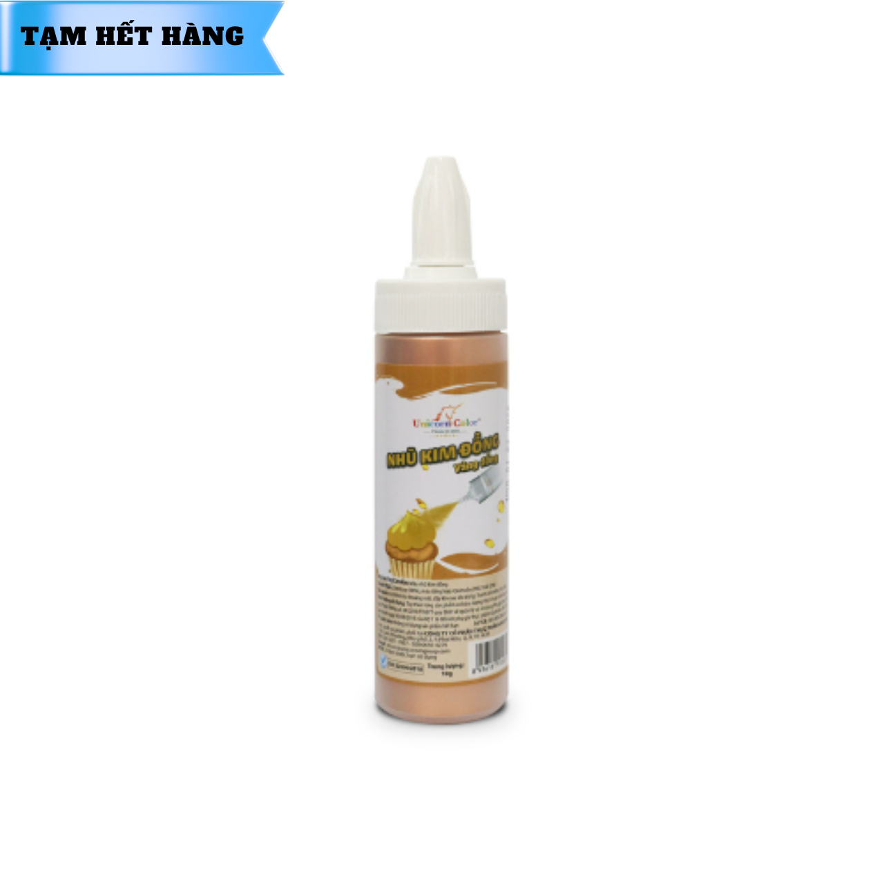 Màu Phun Nhũ Kim Đồng 10g