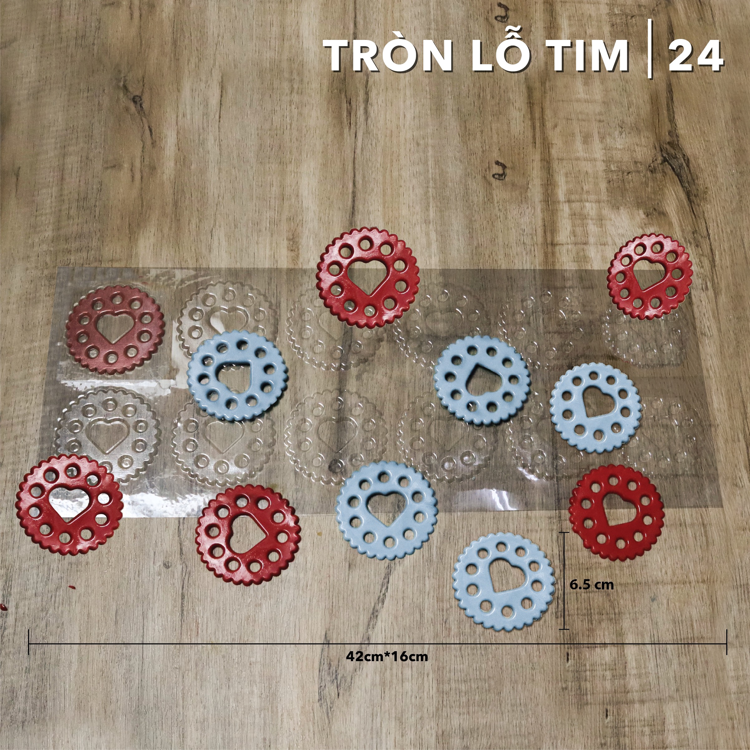 Khuôn Định Hình Tròn Lỗ Tim